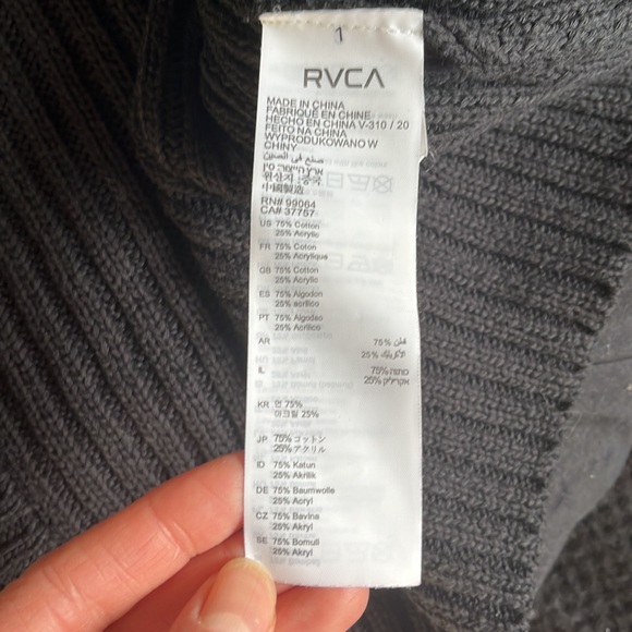 RVCA sweater - Picture 4 of 6
